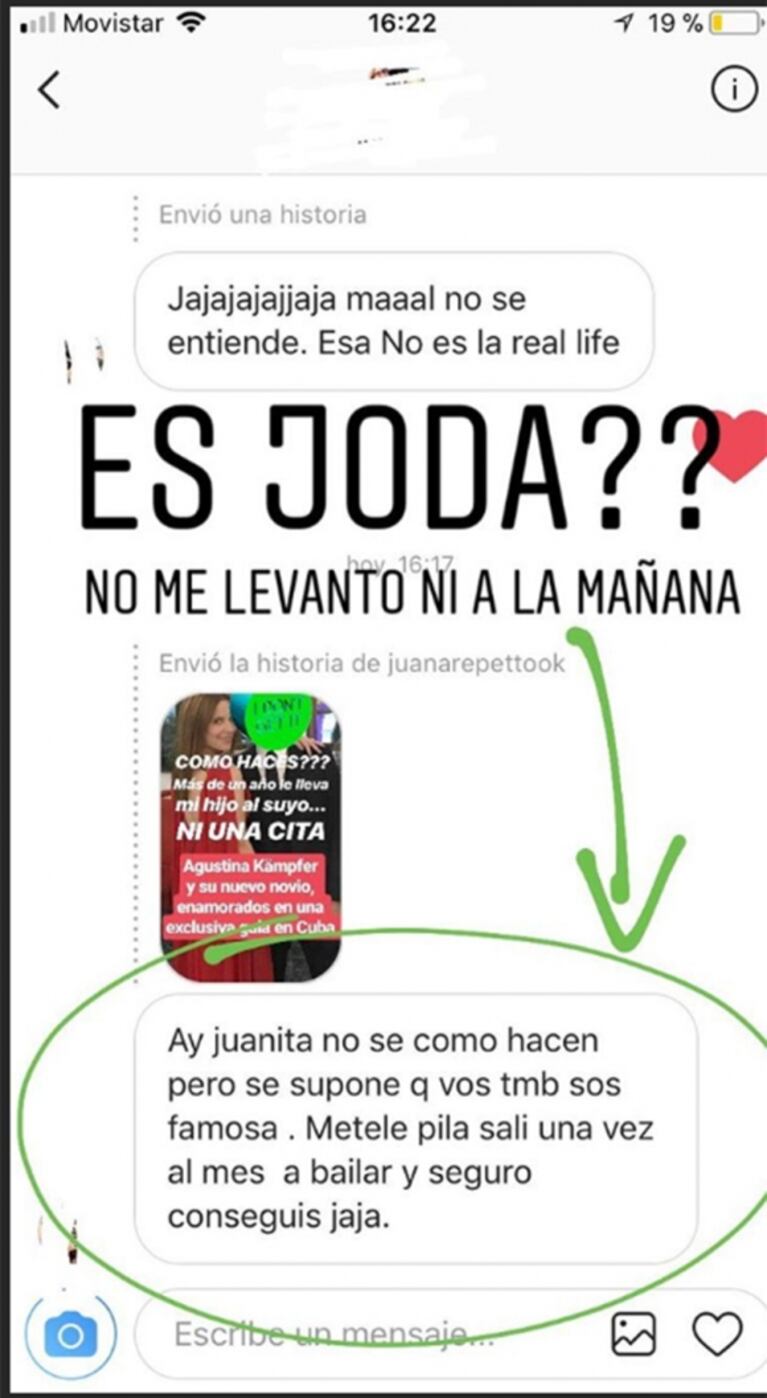 Juana Repetto y su divertida reacción al ver a Kämpfer con novio a poco de ser mamá: "No entiendo, ¿cómo hacés?"