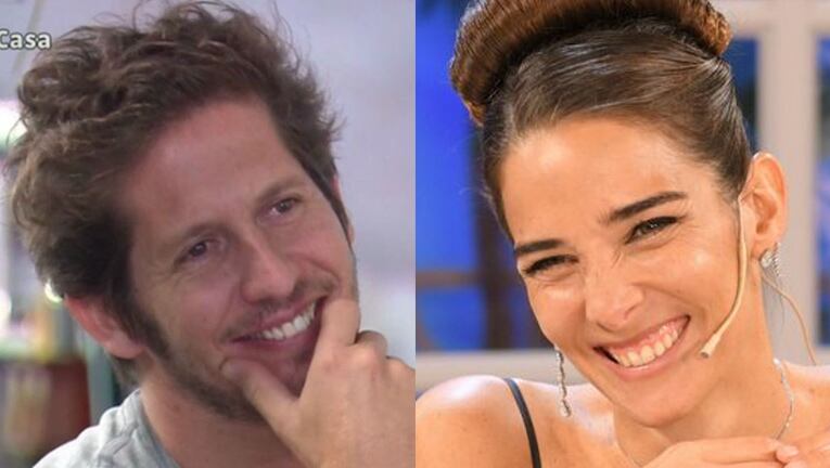 Juana reveló que desde que vio a su novio por primera vez le gustó.