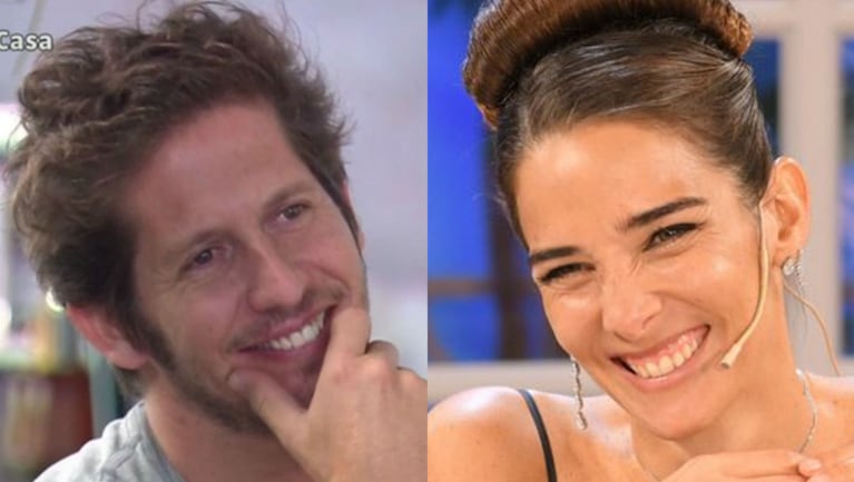 Juana reveló que desde que vio a su novio por primera vez le gustó.