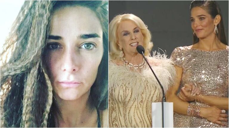 Juana Viale, ante las críticas por ser "la nieta de Mirtha Legrand" (Fotos: Instagram y Captura)