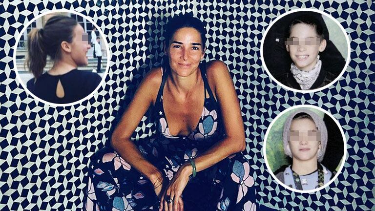 Juana Viale describió públicamente cómo son sus hijos Ámbar, Silvestre y Alí: El mejor plan es ser mamá