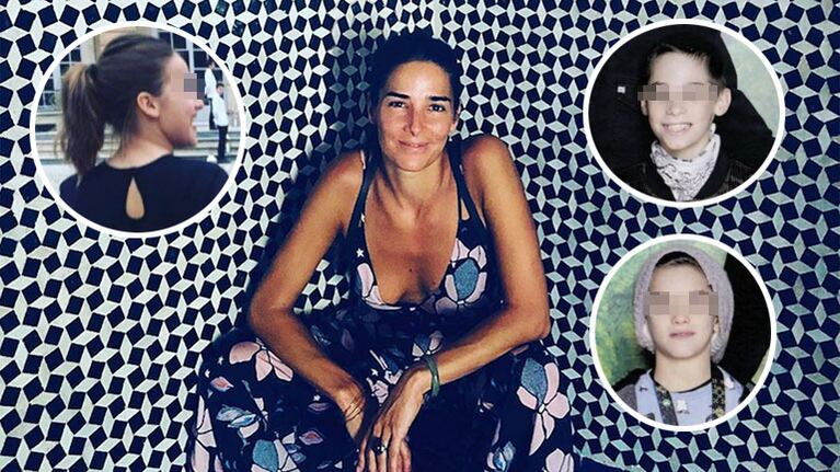 Juana Viale describió públicamente cómo son sus hijos Ámbar, Silvestre y Alí: El mejor plan es ser mamá