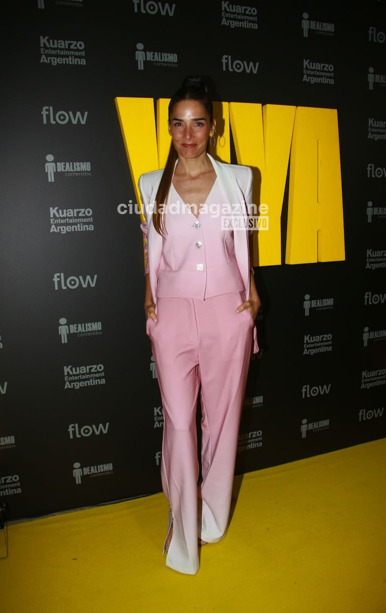 Juana Viale en el estreno de la serie de Yiya Murano (Foto: Movilpress).