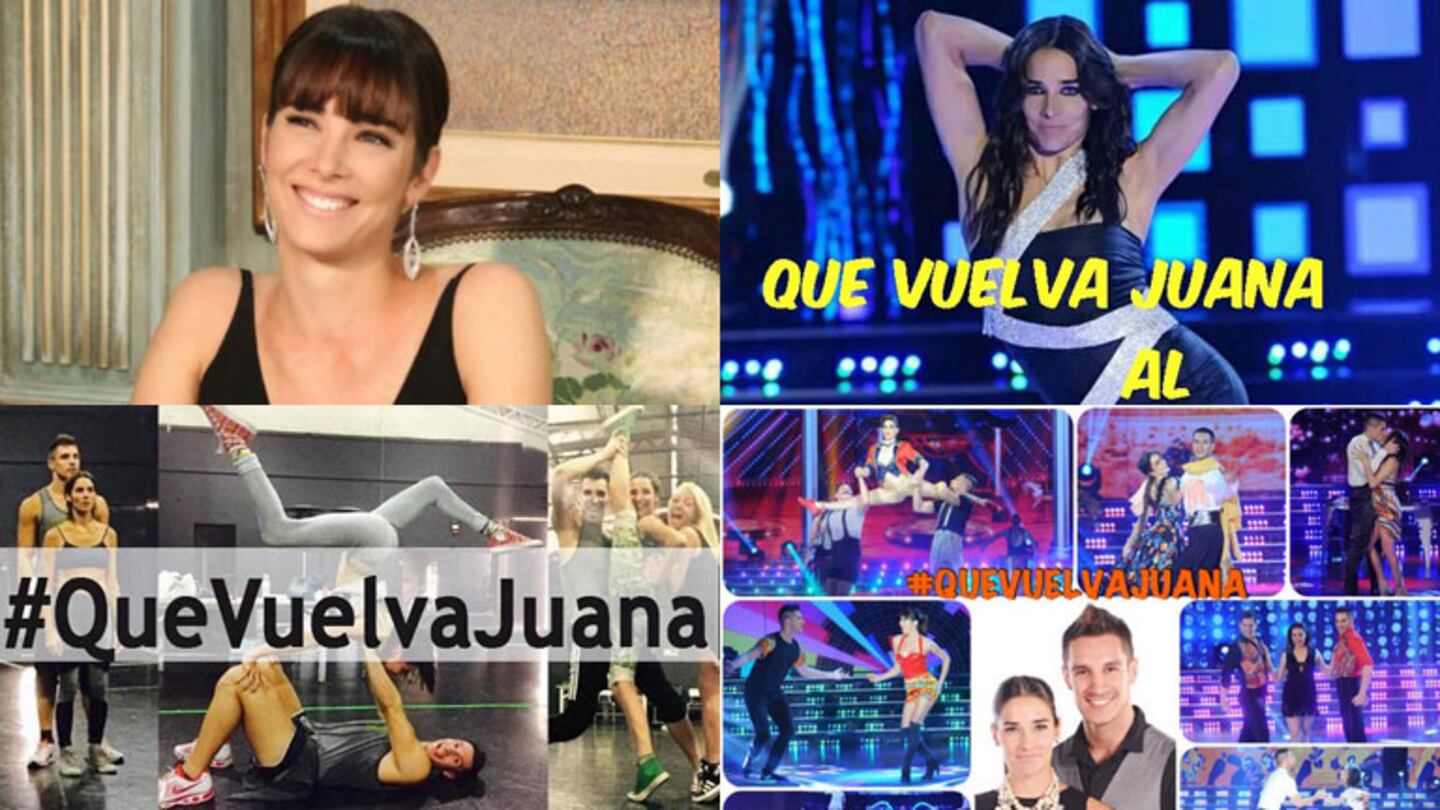 Juana Viale hace campaña para regresar al Bailando (Fotos: Web). 