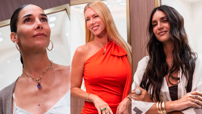 Juana Viale, Nicole Neumann y Zaira Nara.  Foto: Instagram