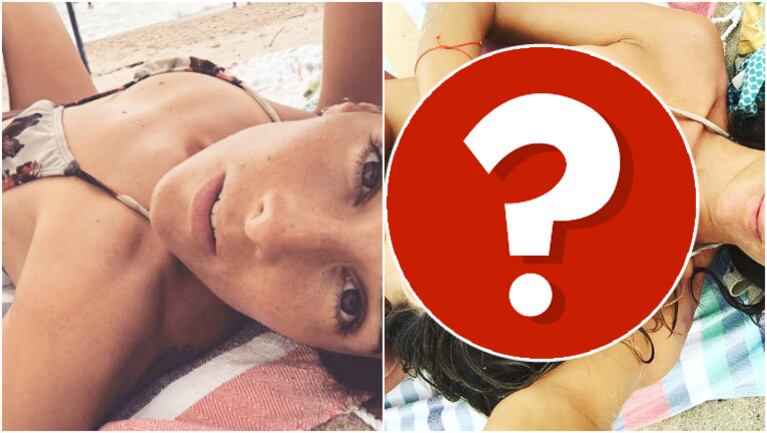 Juana Viale publicó una foto en bikini y les respondió con otra imagen a los que le hicieron una insólita crítica (Fotos: Instagram)