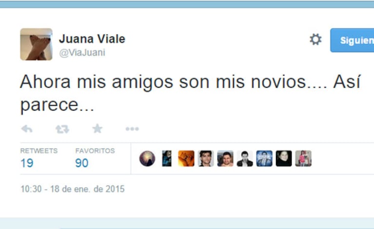 Juana Viale se hizo eco del rumor sobre su relación con el Zorrito (Fotos: Web). 