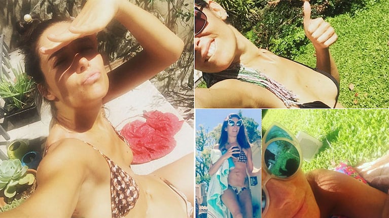 Juana Viale, súper relajada y en bikini disfrutando del calor (Foto: Instagram)