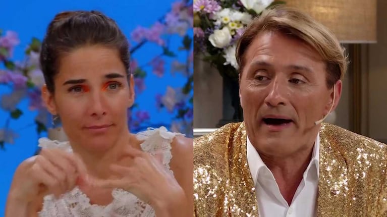 Juana Viale y Daniel Gómez Rinaldi (Fotos: capturas eltrece)