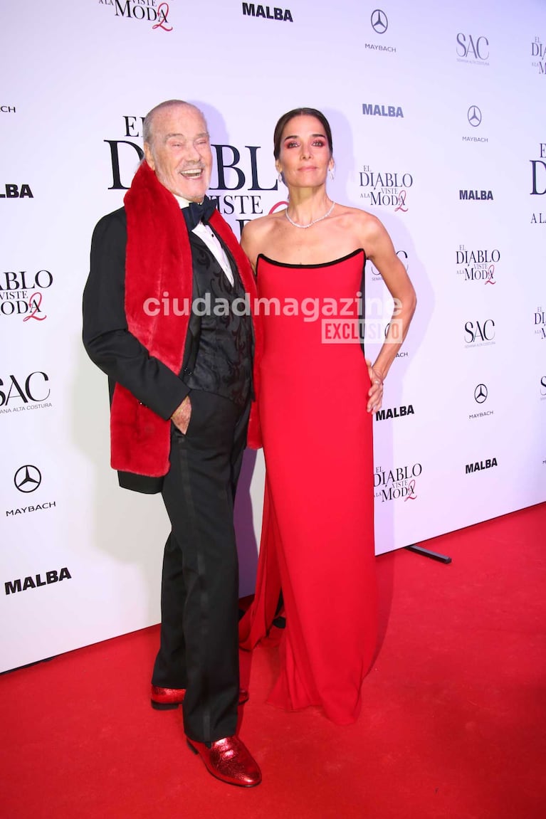 Juana Viale y Gino Bogani (Foto: Movilpress)