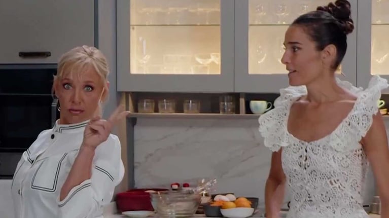 Juana Viale y Jimena Monteverde (Fotos: captura eltrece)