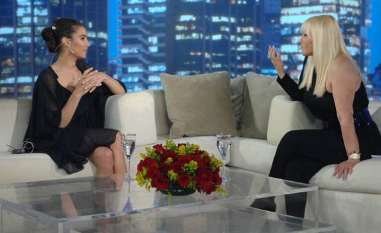 Juana Viale y Susana Giménez. (Foto: Telefe)