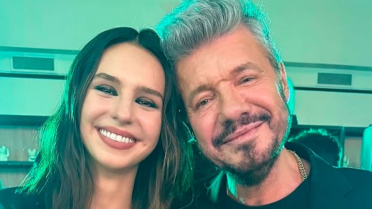 Juana y Marcelo Tinelli.