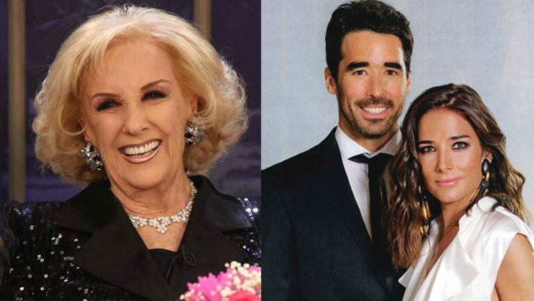 Juana y Nacho Viale le dedicaron a Mirtha Legrand dulces mensajes tras sus dos semanas de internación.
