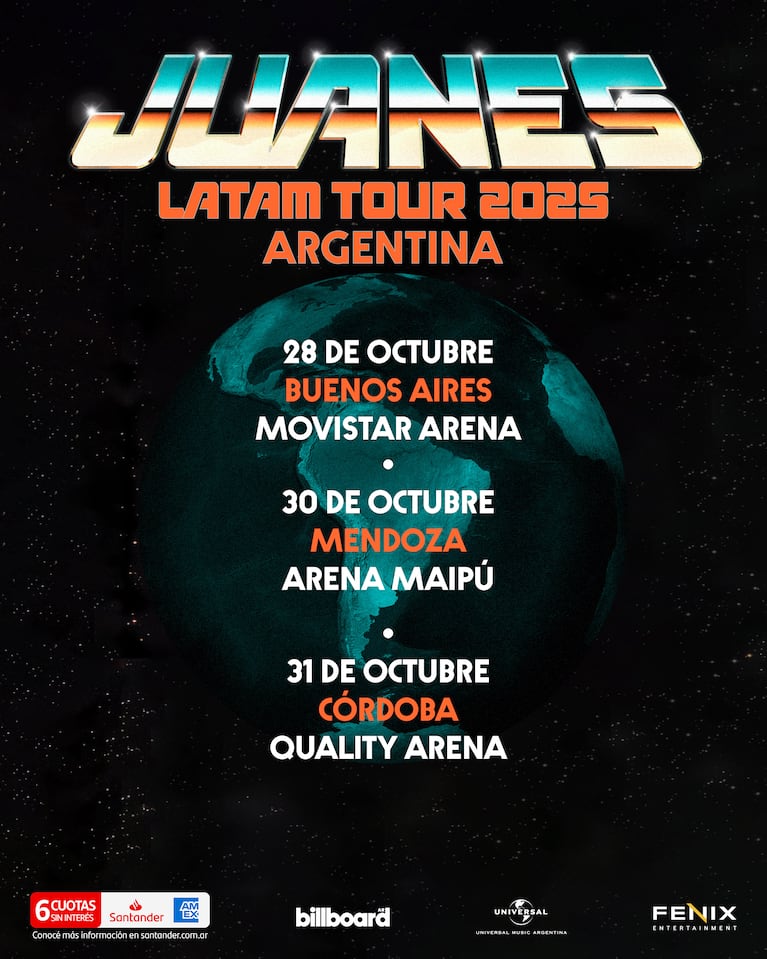 Juanes: antes del show en Argentina sorprende con nuevo sencillo en México