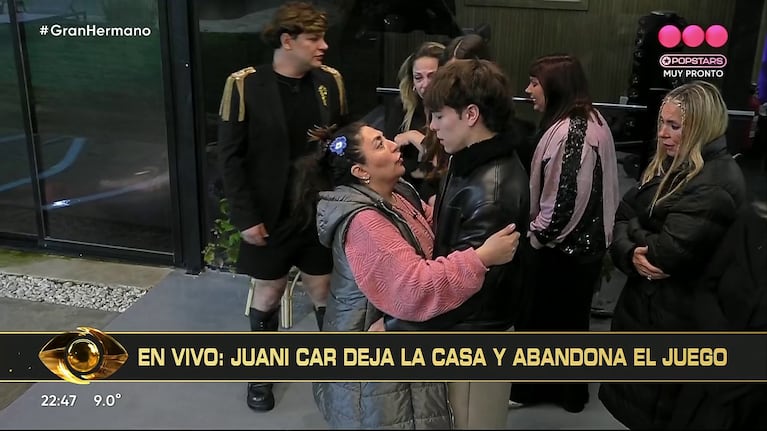 Juanicar abandonó Gran Hermano tras enterarse del problema de salud de su mamá: el desgarrador llanto de sus compañeros