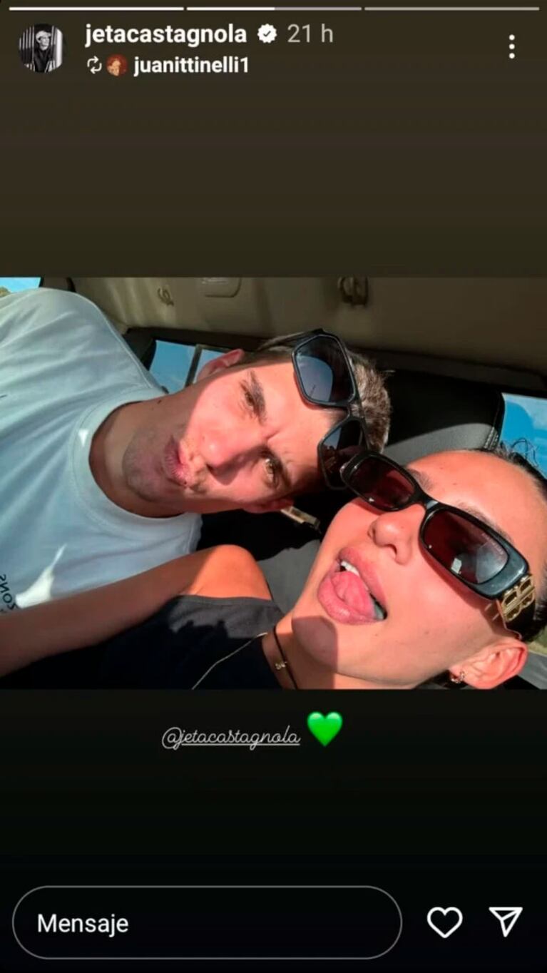 Juanita Tinelli confirmó su noviazgo con el polista Camilo “Jeta” Castagnola: las primeras fotos juntos