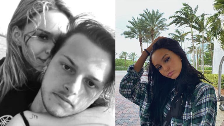 Juanita y su novio viajaron juntos a Miami.