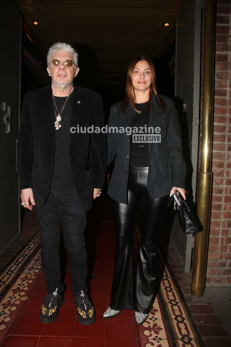 Juanse y su pareja (Foto: Movilpress)