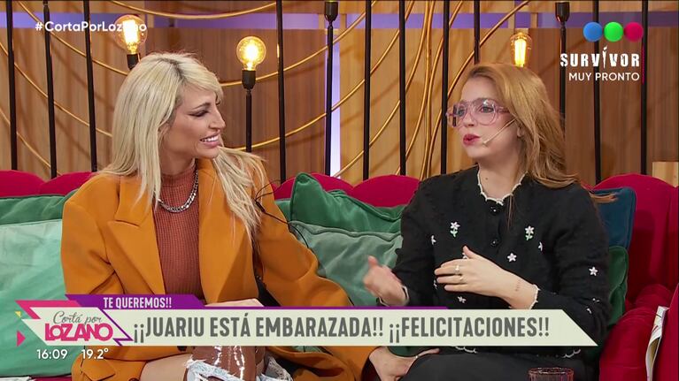 Juariu está embarazada tras superar el cáncer de mama.