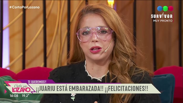 Juariu está embarazada tras superar el cáncer de mama.