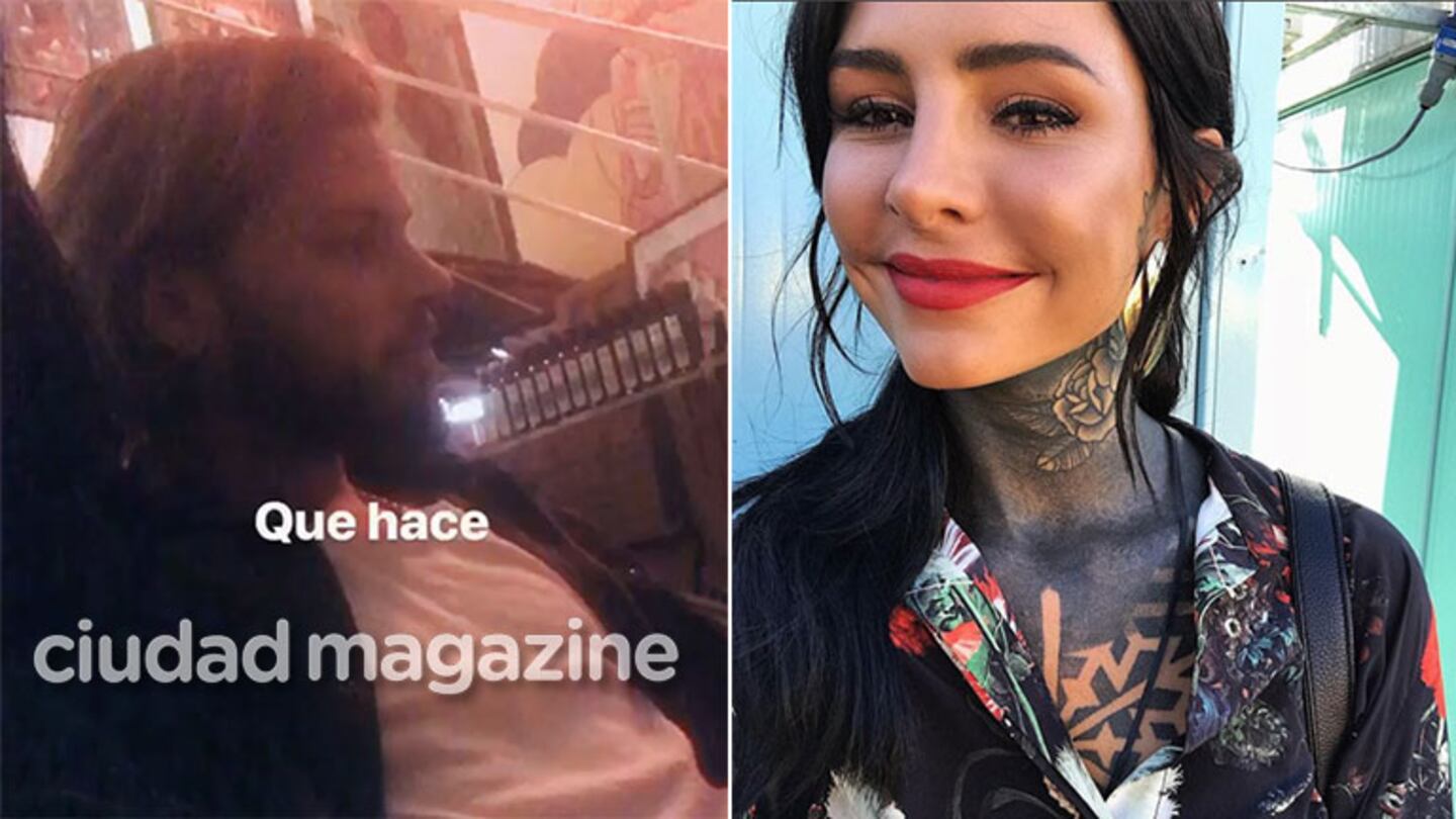 ¡Juega al misterio! Cande Tinelli publicó una llamativa foto de Luca Bonomi, tras negar el romance