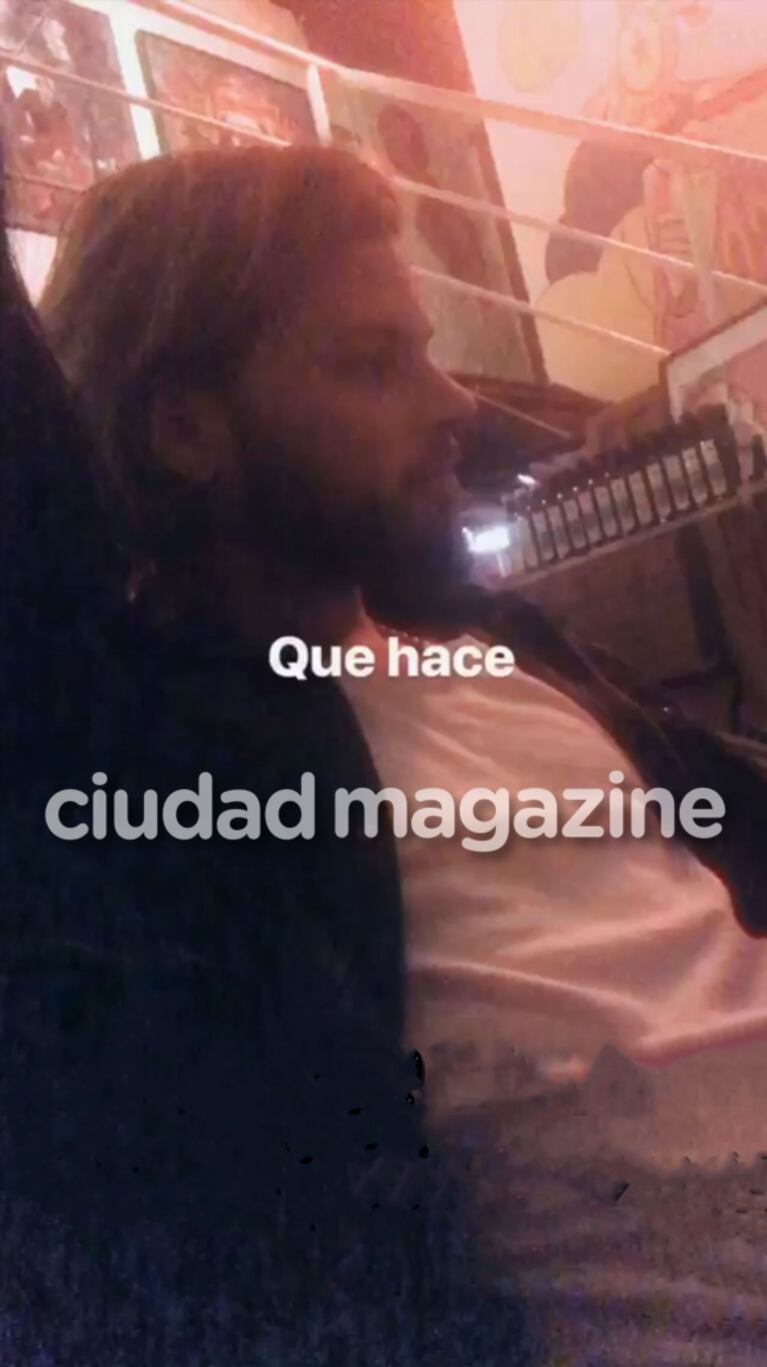 ¡Juega al misterio! Cande Tinelli publicó una llamativa imagen de Luca Bonomi, tras negar el romance