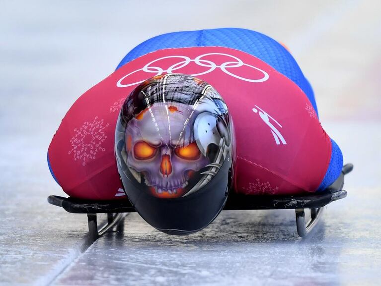  Juegos Olímpicos de Invierno: mirá los cascos de skeleton más espectaculares