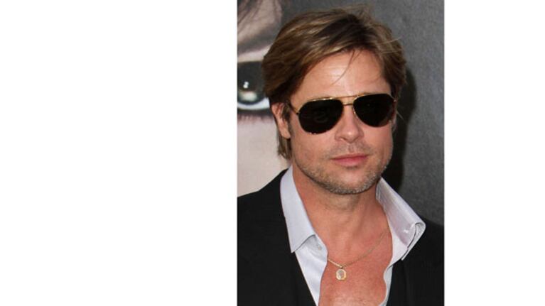 Jul 19, 2010 - Los Angeles, California, U.S. - Actor BRAD PITT arrives at the premiere of her film, SALT at the Grauman's Chinese Theater in Hollywood City (Newscom TagID: zumaredwestphotos790379) [Photo via Newscom]