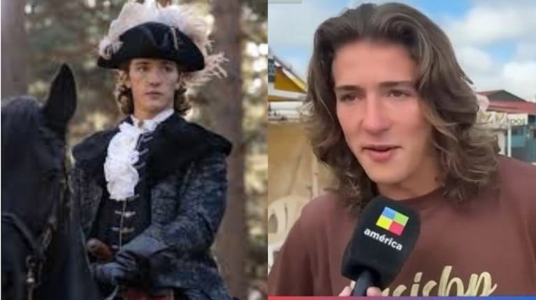 Julen Katzy en Valle Salvaje y en una nota con América TV desde la costa argentina