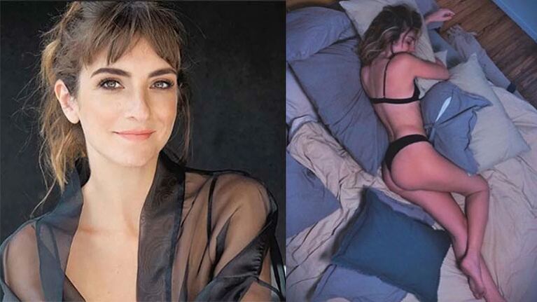 Juli mostró su figura en la red.