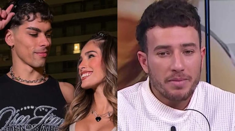 Juli Poggio, Fabri Maida y Martín Salwe (Fotos: Instagram y captura América TV)