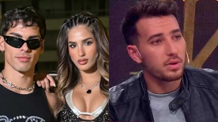 Juli Poggio, Fabri Maida y Martín Salwe (Fotos: Instagram y captura América TV)