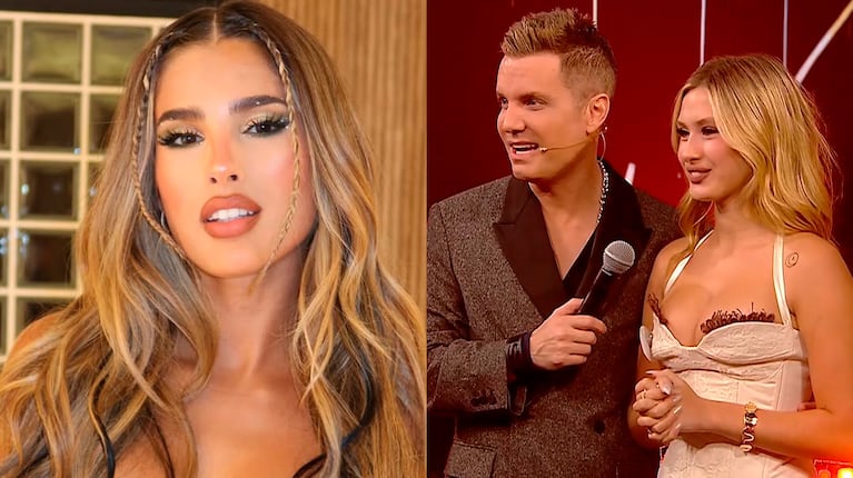 Juli Poggio habló del ingreso de Lolo a Gran Hermano (Foto de Instagram y Telefe)