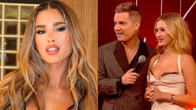 Juli Poggio habló del ingreso de Lolo a Gran Hermano (Foto de Instagram y Telefe)