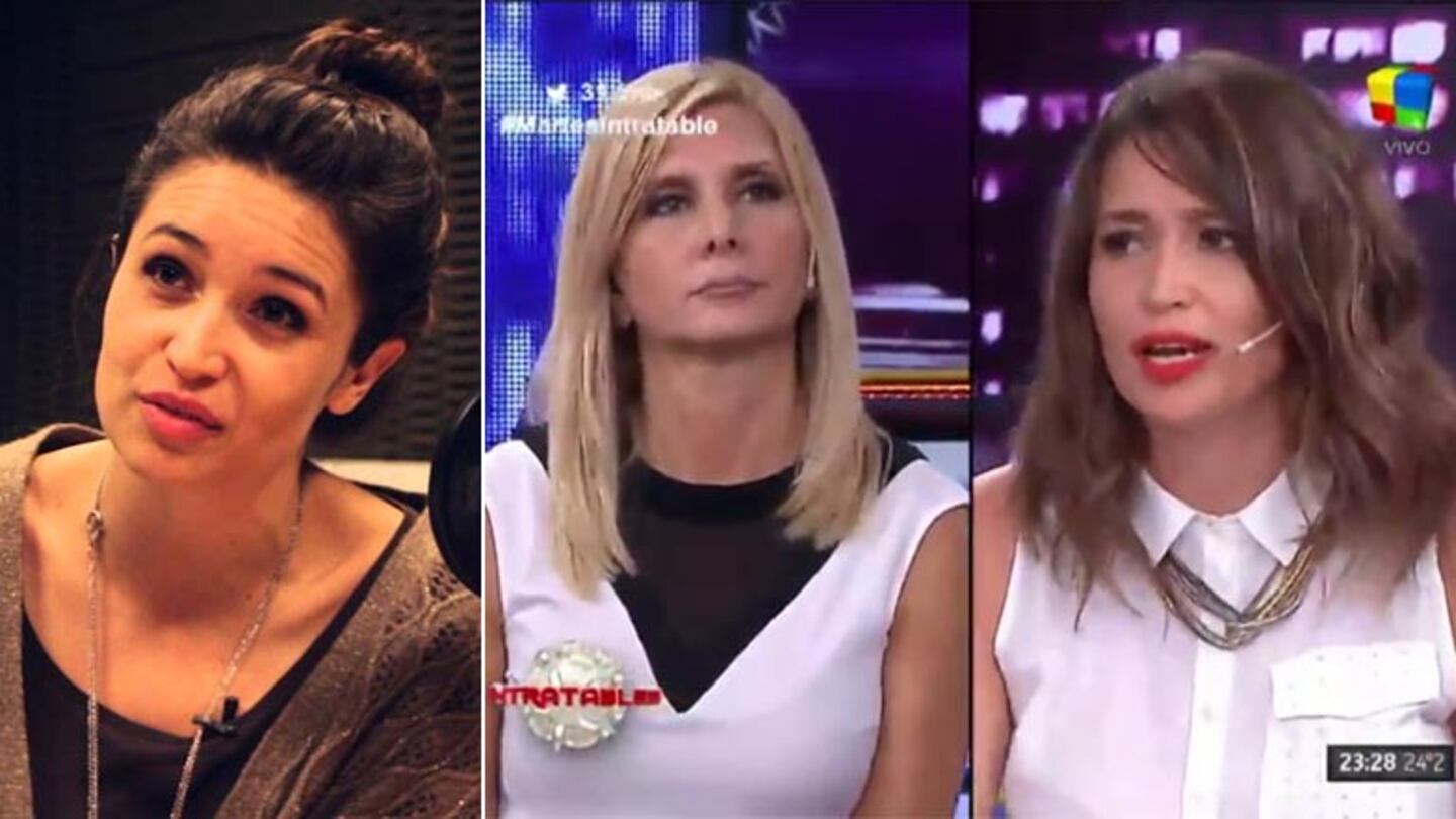 Julia Mengolini se fue de Intratables luego de discutir con Débora Plager. Foto: Web