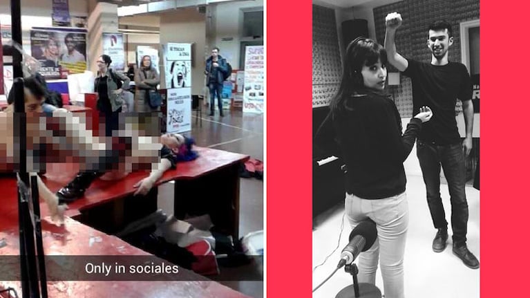 Julia Mengolini se sumó al pos porno: mirá su divertida meme. (Foto: Web)