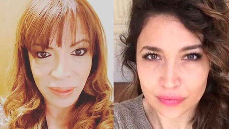 Julia Mengolini y Lizy Tagliani discreparon en Twitter