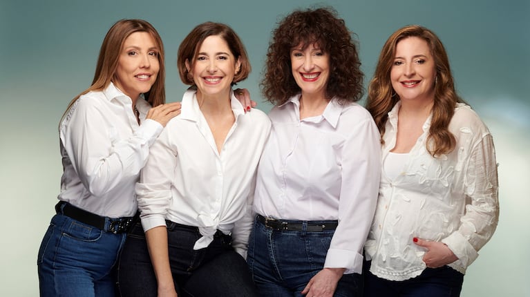 Julia Zenko, Laura Novoa, Eugenia Guerty y Karina Piñeiro