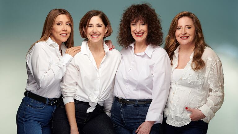 Julia Zenko, Laura Novoa, Eugenia Guerty y Karina Piñeiro