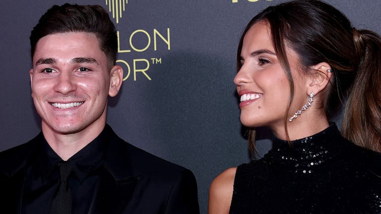 Julián Álvarez y Emilia Ferrero.