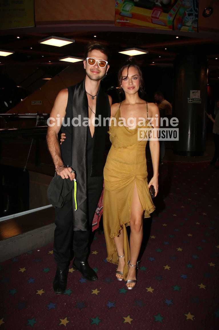 Julián Cerati y Ornella D'Elia (Foto: Movilpress)