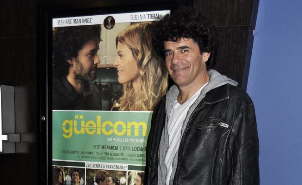 Julián Weich, acompañando el estreno. (Foto: Jennifer Rubio)