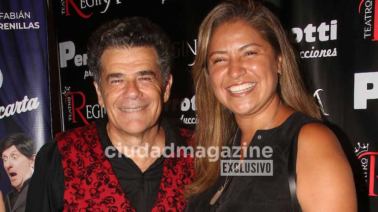 Julian Weich y Jennifer (Foto: Movilpress)