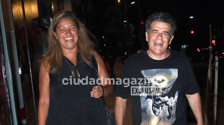 Julian Weich y Jennifer (Foto: Movilpress)
