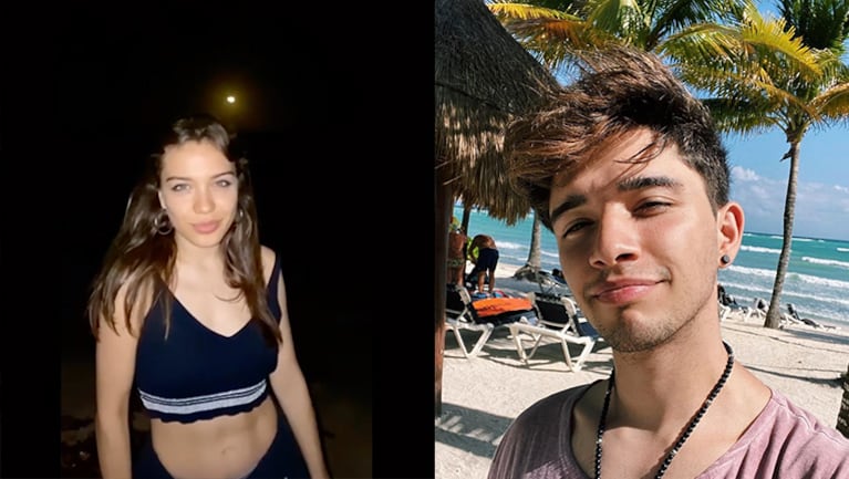 Julián y Malena disfrutan de su amor en México.