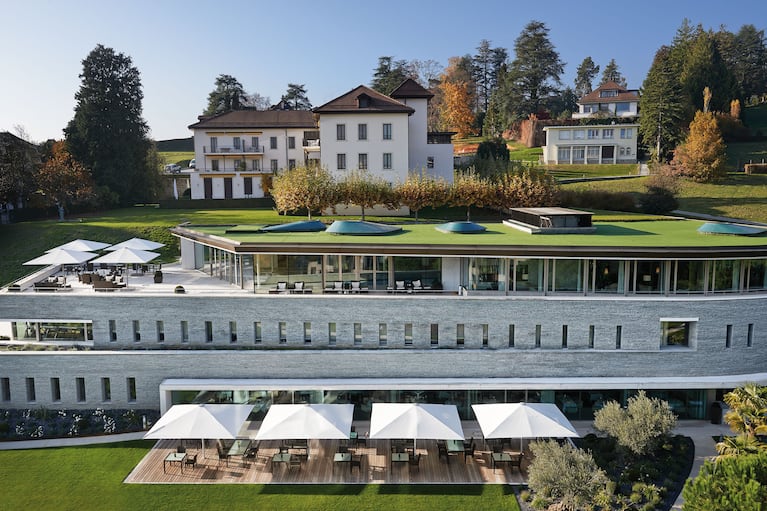 Juliana Awada se instaló en una exclusiva clínica de Suiza: detox, longevidad y alimentación saludable. Crédito: Instagram