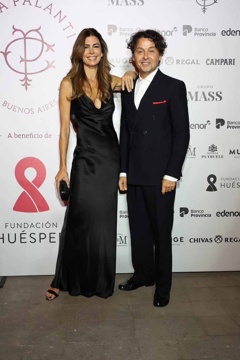 Juliana Awada y Wally Diamante