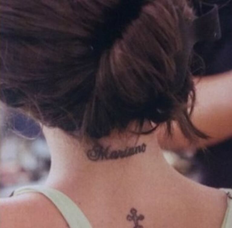 Juliana Giambroni contó por qué sigue teniendo el tatuaje con el nombre de Mariano Martínez: "Siempre nos gastamos con eso porque es algo que está cerrado de verdad"