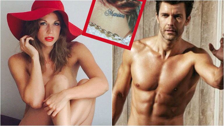 Juliana Giambroni contó porque sigue teniendo el tatuaje con el nombre de Mariano Martínez